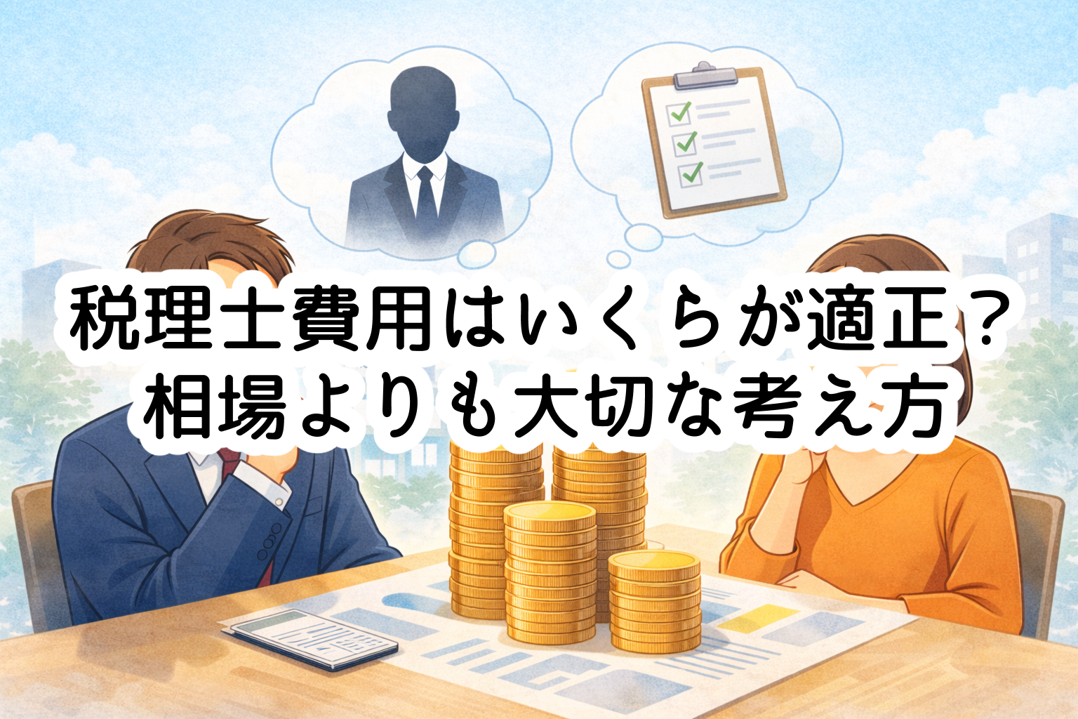 税理士費用はいくらが適正？相場よりも大切な考え方